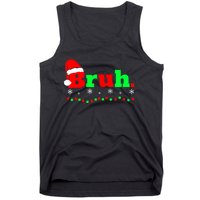 Funny Christmas Bruh Tank Top