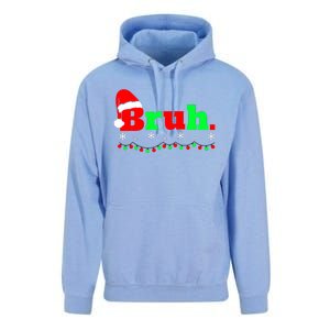 Funny Christmas Bruh Unisex Surf Hoodie