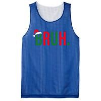 Funny Christmas Bruh Xmas  Mesh Reversible Basketball Jersey Tank