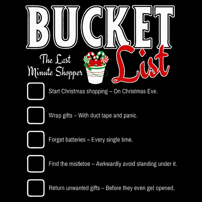 Funny Christmas Bucket List Design Xmas Holiday Humor City Backpack