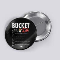Funny Christmas Bucket List Design Xmas Holiday Humor Button