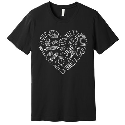 Funny Cookie Baking Love Baker Lover Best Baking Premium T-Shirt