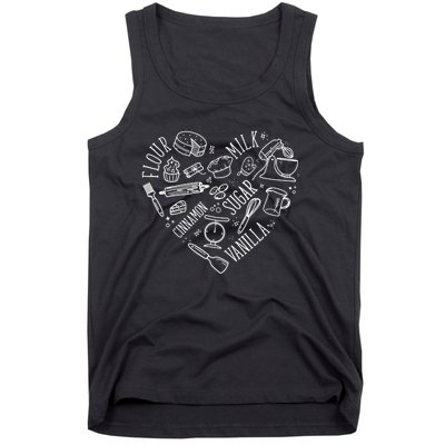 Funny Cookie Baking Love Baker Lover Best Baking Tank Top