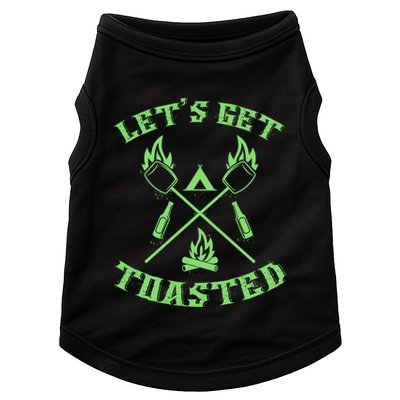 Funny Camping Beer Er Camper Lets Get Toasted Great Gift Doggie Tank