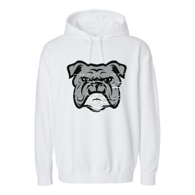 Funny Cool Bulldog Dog Lover Gifts Idea Garment-Dyed Fleece Hoodie