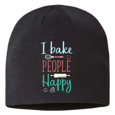 Funny Cookie Baking Love Baker Lover Best Baking Sustainable Beanie