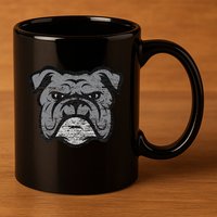 Funny Cool Bulldog Dog Lover Gifts Idea 11oz C Handle Ceramic Mug