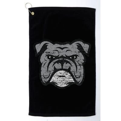 Funny Cool Bulldog Dog Lover Gifts Idea Golf Towel