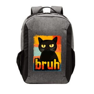 Funny Cat Bruh Meme Graphic Vector Backpack