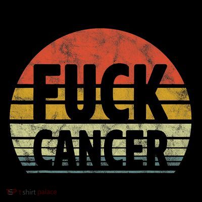Fuck Cancer Breast Cancer Awareness Gift Retro Distressed T-Shirt