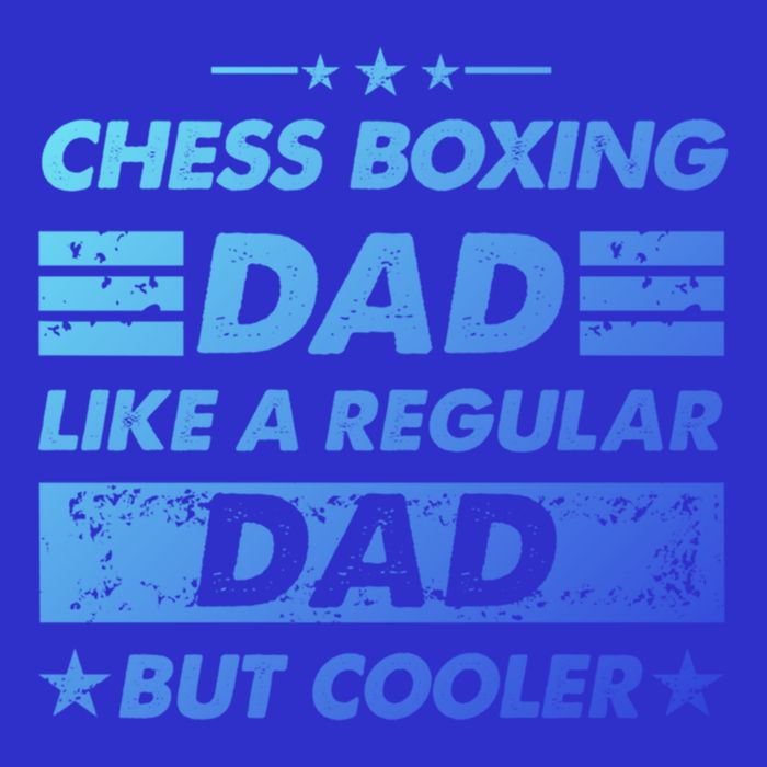 Funny Chess Boxing Dad Like A Regular Dad But Cooler Gift Full-Length Apron With Pockets