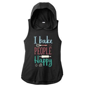 Funny Cookie Baking Love Baker Lover Best Baking Ladies PosiCharge Tri-Blend Wicking Draft Hoodie Tank