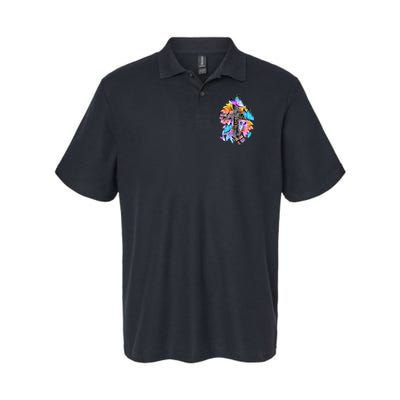Faith Cross Butterfly With Flowers Polo