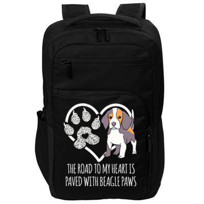 Fun Cute Beagle Dog Lover Impact Tech Backpack