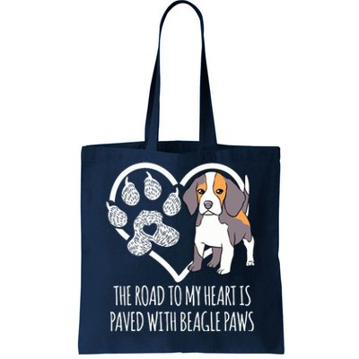 Fun Cute Beagle Dog Lover Tote Bag