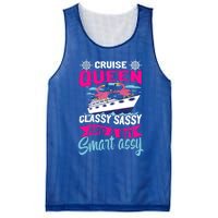 Funny Cruising Cruise Queen Classy Sassy Smart Assy Gift Mesh Reversible Basketball Jersey Tank