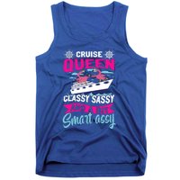 Funny Cruising Cruise Queen Classy Sassy Smart Assy Gift Tank Top