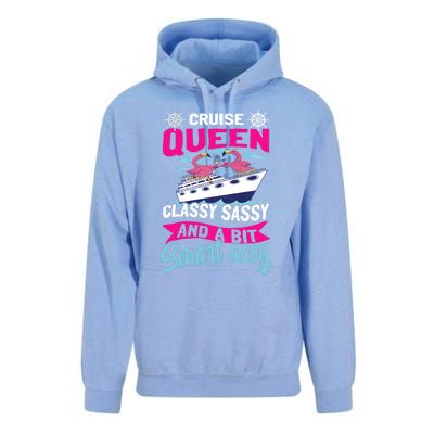 Funny Cruising Cruise Queen Classy Sassy Smart Assy Gift Unisex Surf Hoodie