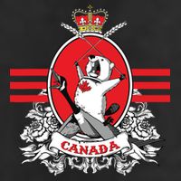 Funny Country Canada Screaming Beaver Mable Leaf Canadian 7 Panel Mesh Trucker Snapback Hat
