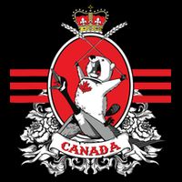 Funny Country Canada Screaming Beaver Mable Leaf Canadian 7-Panel Snapback Hat