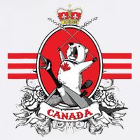Funny Country Canada Screaming Beaver Mable Leaf Canadian Doggie Tank