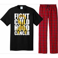 Fight Childhood Cancer Awareness Pajama Set