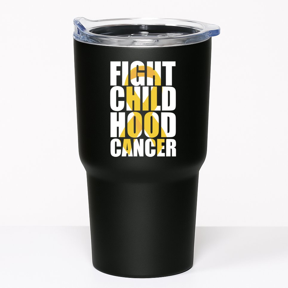 Fight Childhood Cancer Awareness Tumbler