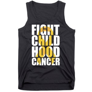 Fight Childhood Cancer Awareness Tank Top