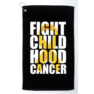 Fight Childhood Cancer Awareness Golf Towel
