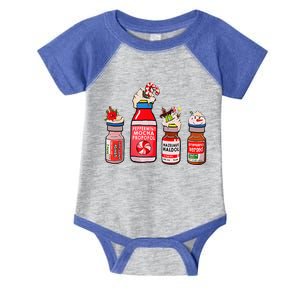 Funny Christmas Crna Pacu ER ED ICU Cricital Care Nurse Infant Baby Jersey Bodysuit