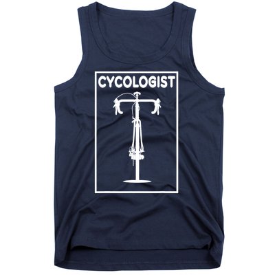 Funny Cycologist Cyclist Bike Lover Biking Cycling Gift Tank Top