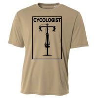 Funny Cycologist Cyclist Bike Lover Biking Cycling Gift Cooling Performance Crew T-Shirt