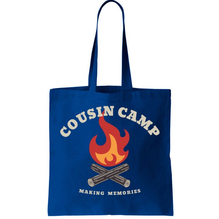 Fun Camping Campfire Graphic Cousin Camp Making Memories Gift Tote Bag