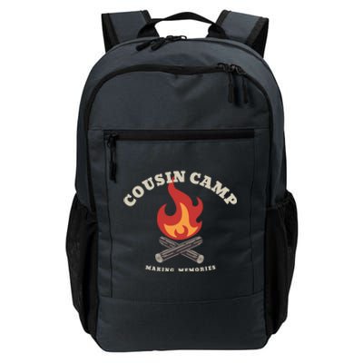 Fun Camping Campfire Graphic Cousin Camp Making Memories Gift Daily Commute Backpack