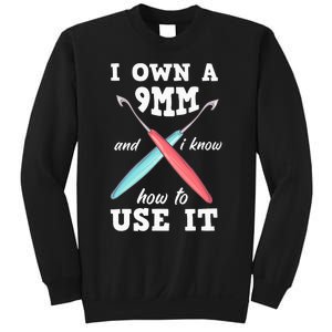 Funny Crocheting Crochet Sweatshirt