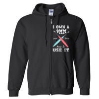 Funny Crocheting Crochet Full Zip Hoodie