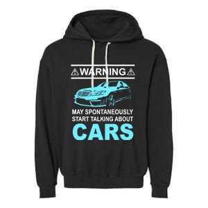 Funny Car Cars Engineer Mechanic Loversgift Boy Teens Garment-Dyed Fleece Hoodie