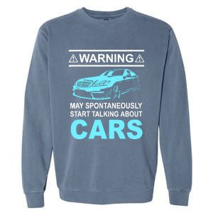 Funny Car Cars Engineer Mechanic Loversgift Boy Teens Garment-Dyed Sweatshirt