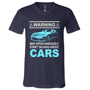 Funny Car Cars Engineer Mechanic Loversgift Boy Teens V-Neck T-Shirt