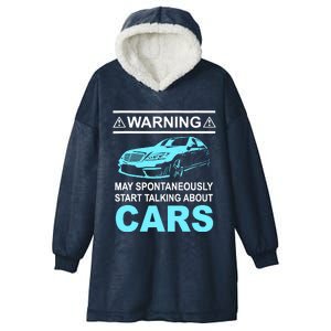 Funny Car Cars Engineer Mechanic Loversgift Boy Teens Hooded Wearable Blanket