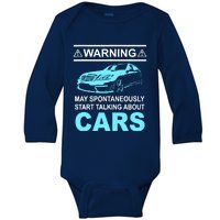 Funny Car Cars Engineer Mechanic Loversgift Boy Teens Baby Long Sleeve Bodysuit