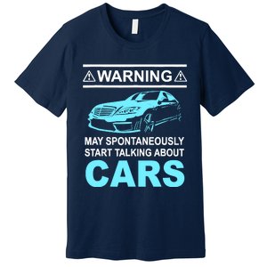 Funny Car Cars Engineer Mechanic Loversgift Boy Teens Premium T-Shirt