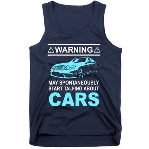 Funny Car Cars Engineer Mechanic Loversgift Boy Teens Tank Top