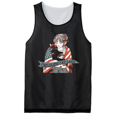 Funny Childless Cat Lady Graphic Mesh Reversible Basketball Jersey Tank