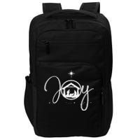 Funny Christian Christmas Joy Jesus Nativity Scene Faith Impact Tech Backpack