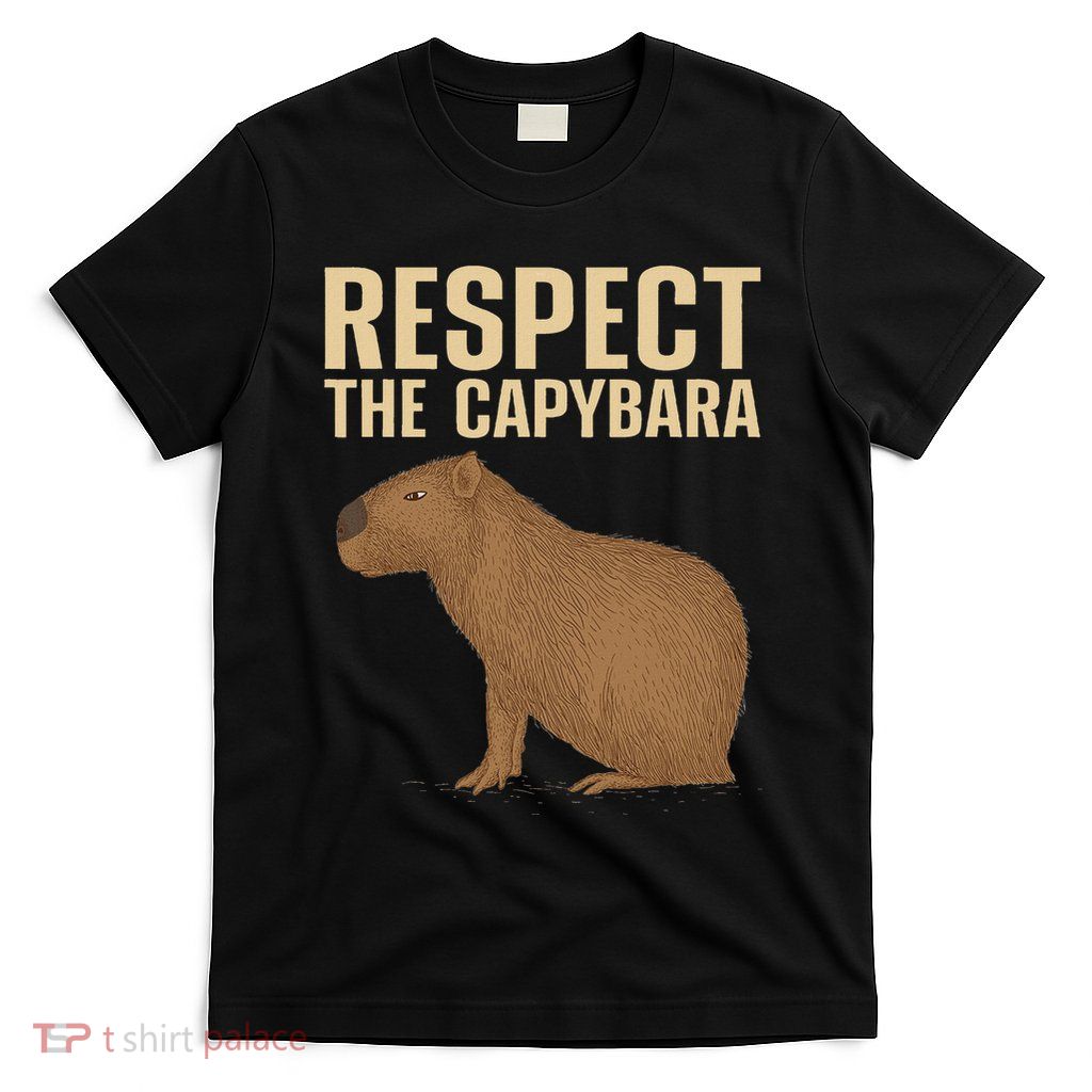 Funny Capybara Cavy Rodent Capybara Lover T-Shirt