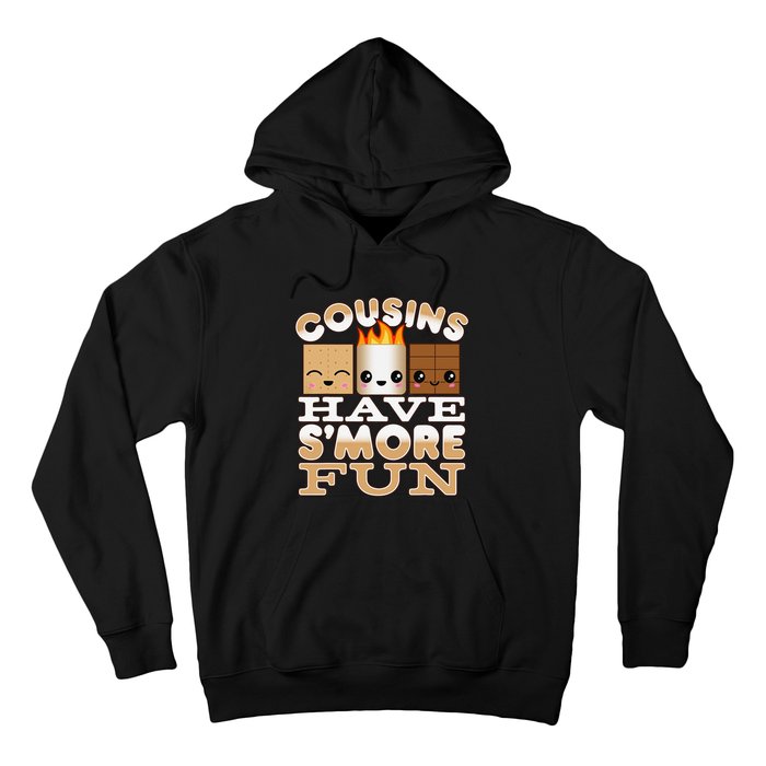 Family Camping Cousins Have S'more Fun Hoodie