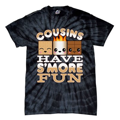 Family Camping Cousins Have S'more Fun Tie-Dye T-Shirt