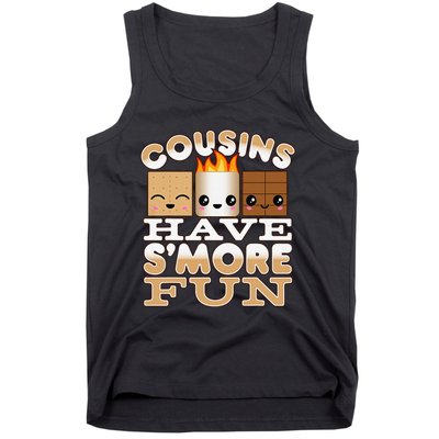 Family Camping Cousins Have S'more Fun Tank Top