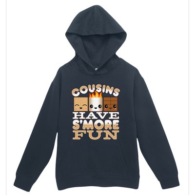 Family Camping Cousins Have S'more Fun Urban Pullover Hoodie